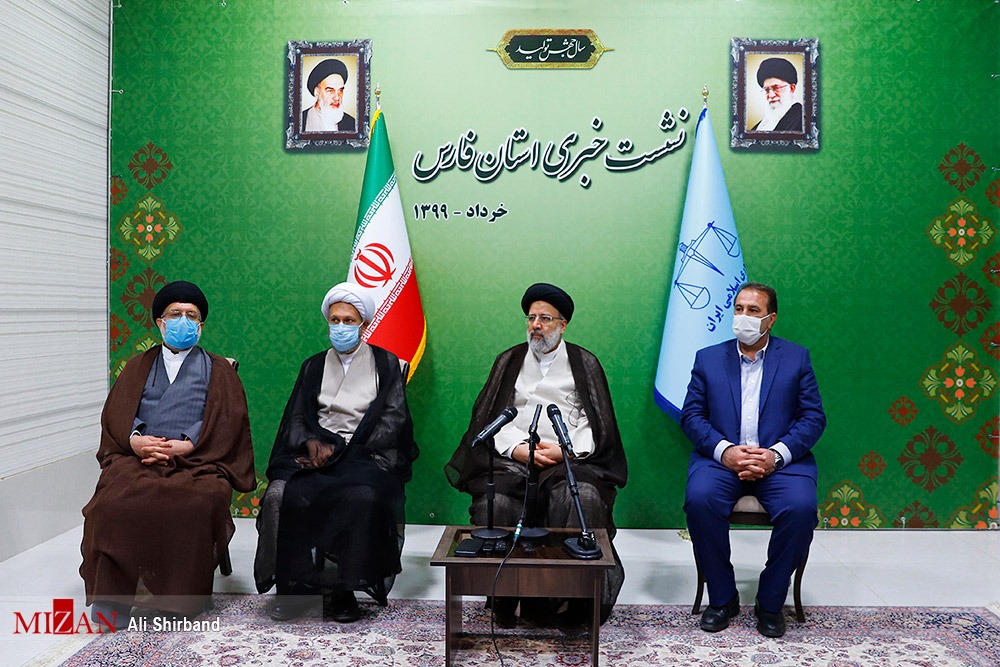 اختصاص ۹۷۰ میلیارد ریال برای حل مشکلات حوزه قضایی فارس/ رسیدگی به بسیاری از پرونده ها در استان فارس بهنگام است/مقرر شد حتما برای فعال شدن مجدد کارخانه های تعطیل و نیمه تعطیل برنامه ریزی شود/مبارزه با زمین خواری و تغییر غیرمجاز کاربری ها و نیز اقدام و پیگیری درمورد مشکلات حوزه آب، مورد تاکید بود/توجه به مشکلات عشایر و تلاش برای رفع آنها مورد تاکید قرار گرفت اختصاص ۹۷۰ میلیارد ریال برای حل مشکلات حوزه قضایی فارس/ رسیدگی به بسیاری از پرونده ها در استان فارس بهنگام است/مقرر شد حتما برای فعال شدن مجدد کارخانه های تعطیل و نیمه تعطیل برنامه ریزی شود/مبارزه با زمین خواری و تغییر غیرمجاز کاربری ها و نیز اقدام و پیگیری درمورد مشکلات حوزه آب، مورد تاکید بود/توجه به مشکلات عشایر و تلاش برای رفع آنها مورد تاکید قرار گرفت