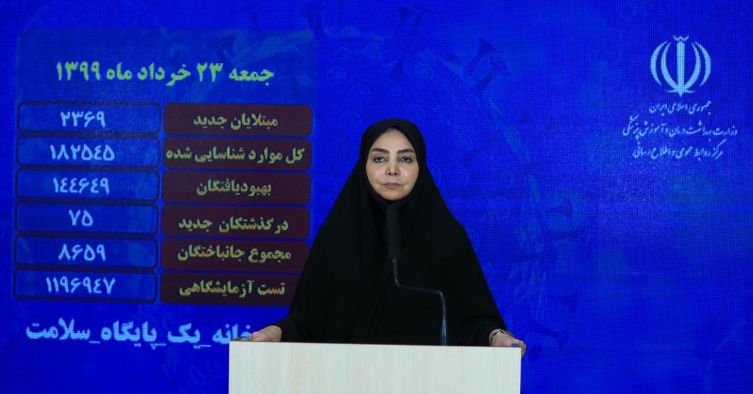 آخرین آمار مبتلایان به کرونا تا ۲۳ خرداد ماه آخرین آمار مبتلایان به کرونا تا ۲۳ خرداد ماه
