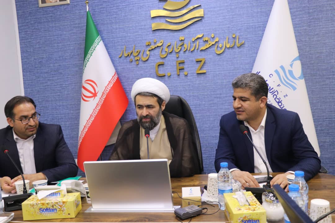 بازدید رییس کل دادگستری سیستان و بلوچستان از مراکز تولیدی و اقتصادی چابهار