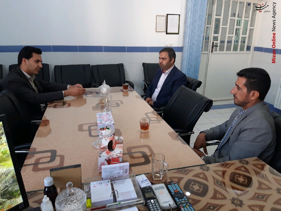 بازدید رییس حوزه قضایی مروست از زندان خاتم در جهت بررسی مشکلات مددجویان