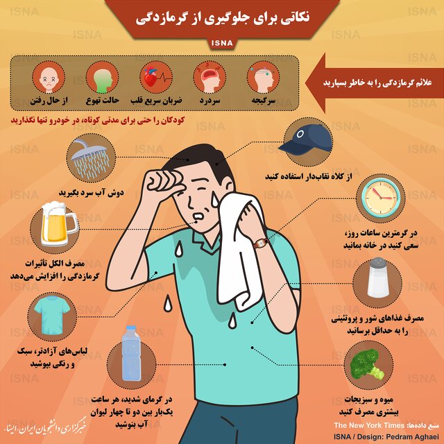 مراقب گرمازدگی باشید
