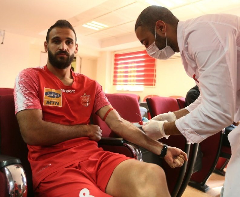 اعضای تیم پرسپولیس تست کرونا دادند اعضای تیم پرسپولیس تست کرونا دادند
