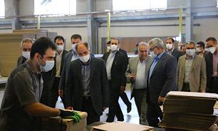بازدید رییس دادگستری استان کرمانشاه از واحدهای صنعتی بازدید رییس دادگستری استان کرمانشاه از واحدهای صنعتی