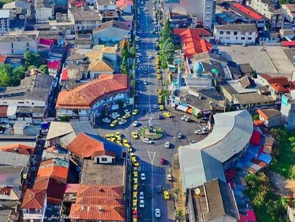تصویر هوایی جالب و دیدنی از مازندران تصویر هوایی جالب و دیدنی از مازندران