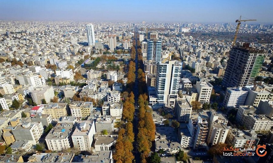 خیابان‌های معروف و زیبای ایران را بیشتر بشناسید + عکس