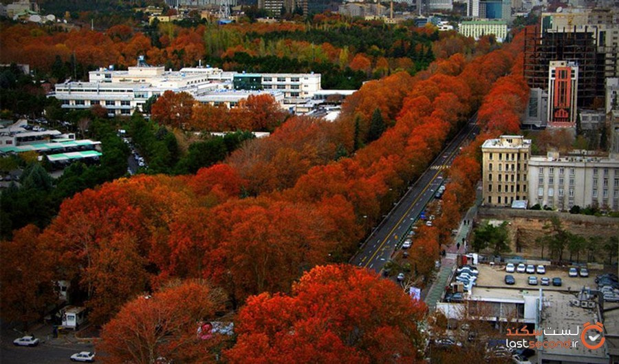 خیابان‌های معروف و زیبای ایران را بیشتر بشناسید + عکس