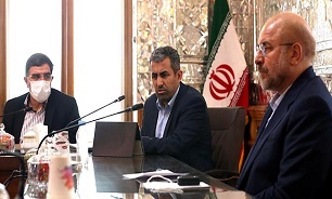 جلسه همفکری مسؤلان اقتصادی دولت و مجلس با حضور رئیس مجلس برگزار شد