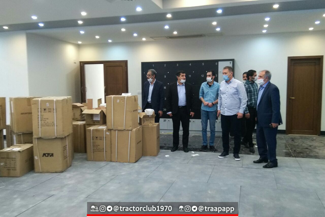 بازدید اسکوچیچ از امکانات و کمپ باشگاه تراکتور+ عکس بازدید اسکوچیچ از امکانات و کمپ باشگاه تراکتور+ عکس