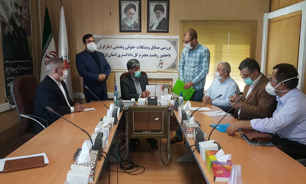 با حضور رییس کل دادگستری اردبیل در بنیاد شهید