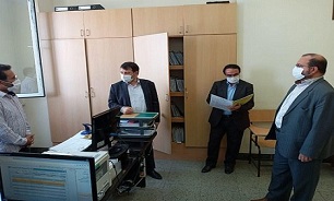 بازدید از پیش اعلام نشده رییس کل دادگستری آذربایجان شرقی از دادگستری بناب