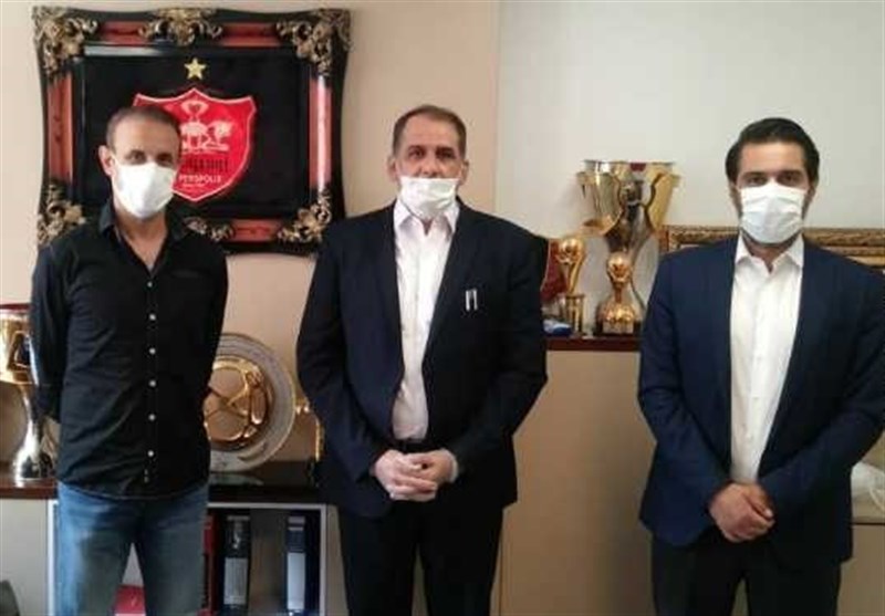 حضور سرپرست باشگاه در اردوی پرسپولیس