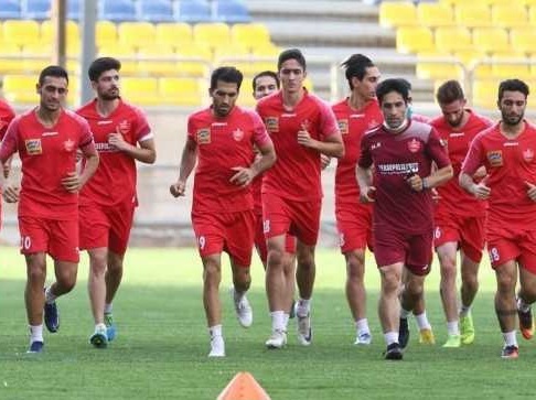 تمرین امروز تیم فوتبال پرسپولیس تعطیل شد