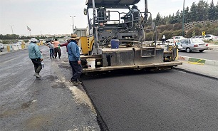 پیشرفت عملیات بهسازی مسیرهای کندروی بزرگراه آزادگان