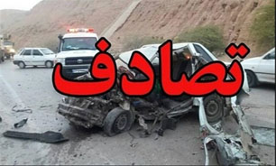 مصدوم شدن ۲ نفر در حادثه رانندگی شب گذشته