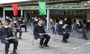 مراسم پرفیض زیارت عاشورا در دادگستری ارومیه برگزار شد