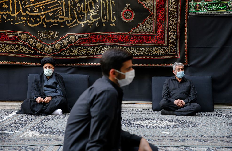 مراسم عزاداری عاشورای حسینی در دفتر رییس قوهقضاییه برگزار شد مراسم عزاداری عاشورای حسینی در دفتر رییس قوهقضاییه برگزار شد