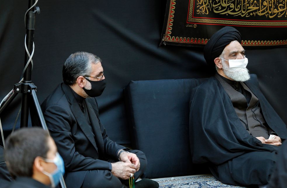 مراسم عزاداری عاشورای حسینی در دفتر رییس قوهقضاییه برگزار شد مراسم عزاداری عاشورای حسینی در دفتر رییس قوهقضاییه برگزار شد