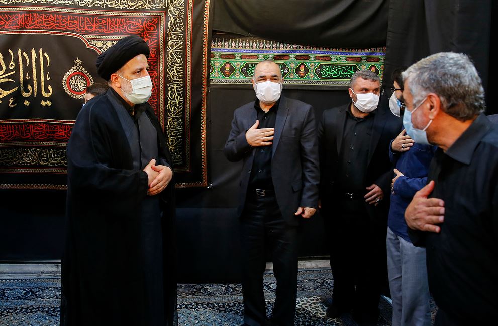 مراسم عزاداری عاشورای حسینی در دفتر رییس قوهقضاییه برگزار شد مراسم عزاداری عاشورای حسینی در دفتر رییس قوهقضاییه برگزار شد