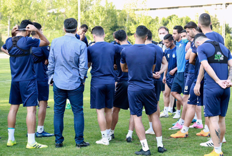 آغاز تمرین استقلال با حضور مجیدی