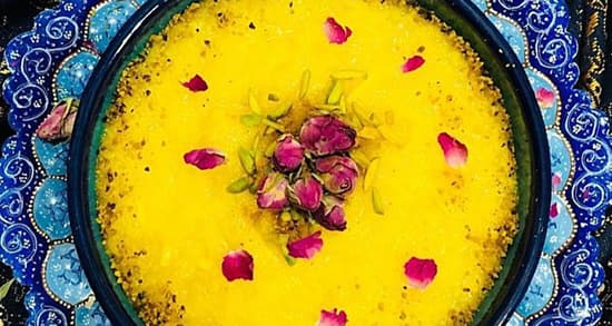 طرز تهیه شله زرد