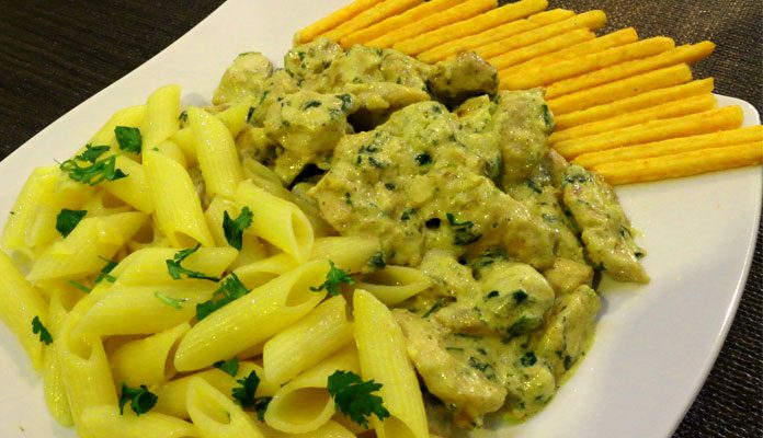 آموزش طرز تهیه چیکن استراگانف خوشمزه
