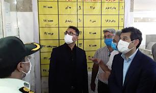 بازدید سرزده دادستان مرکز استان هرمزگان از پایانه باربری بندرعباس/ نظارت بر توزیع عادلانه بار با استقرار تیمهای ویژه پلیس امنیت اقتصادی بازدید سرزده دادستان مرکز استان هرمزگان از پایانه باربری بندرعباس/ نظارت بر توزیع عادلانه بار با استقرار تیمهای ویژه پلیس امنیت اقتصادی