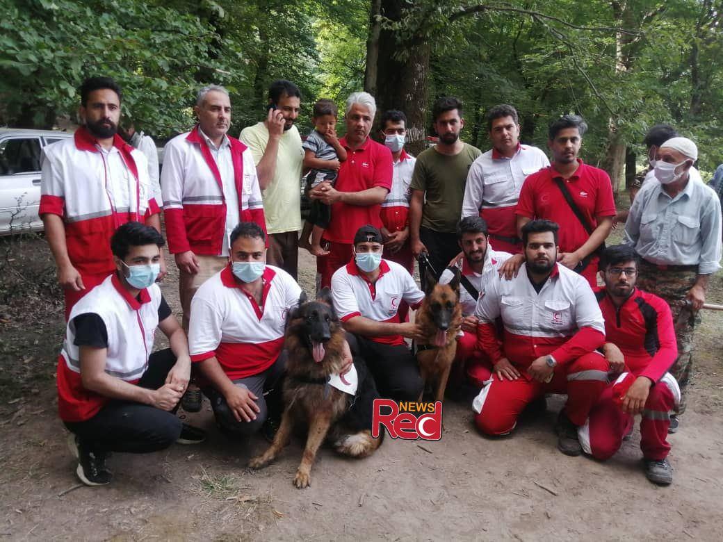 کودک گمشده در جنگل گلستان پیدا شد