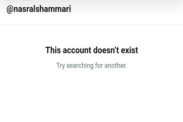 صفحه سخنگوی جنبش نجباء در توئیتر از دسترس خارج شد صفحه سخنگوی جنبش نجباء در توئیتر از دسترس خارج شد