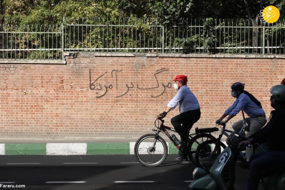 دوچرخه سواری شهردار با سفرای خارجی دوچرخه سواری شهردار با سفرای خارجی