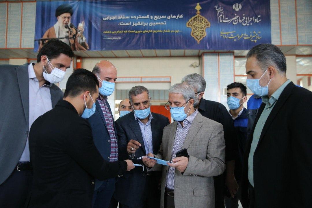 رکوردشکنی ستاد اجرایی فرمان امام در تولید ماسک بهداشتی
