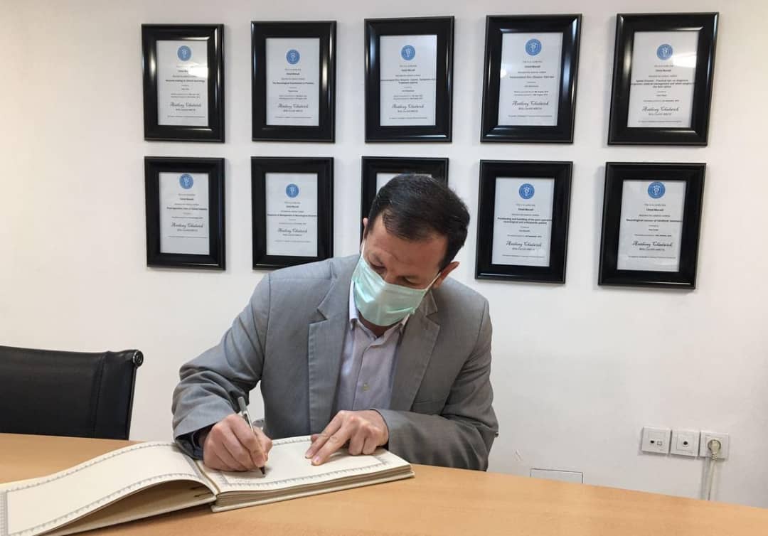 بازدید معاون دادستان تهران از بیمارستان دامپزشکی مرکزی تهران در هفته دامپزشکی بازدید معاون دادستان تهران از بیمارستان دامپزشکی مرکزی تهران در هفته دامپزشکی