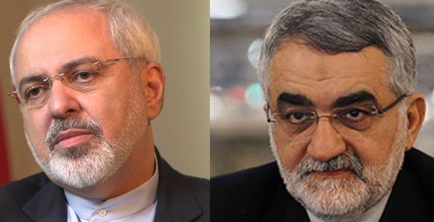 نامه بروجردی به ظریف در ارتباط با کاهش تعداد اعضاء نمایندگی‌های عربستان در جمهوری اسلامی ایران
