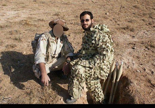 شهید مدافع حرمی که نوزاد ۲۰ روزه‌اش را ندید + تصاویر