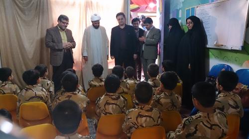 بازدید شهردار منطقه 2 از مهدکودک تخصصی 