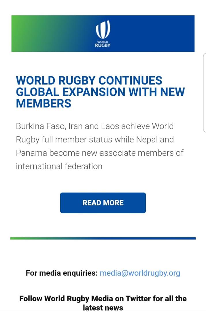 راگبی ایران جهانی شد