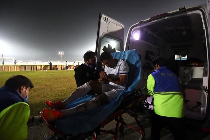 مدت دوری هافبک مصدوم استقلال مشخص شد مدت دوری هافبک مصدوم استقلال مشخص شد
