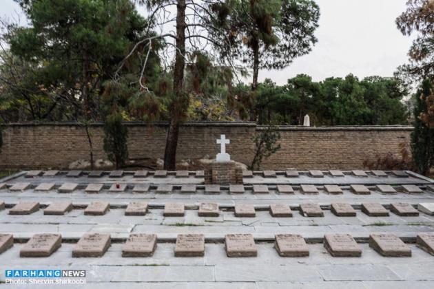 گورستان ارامنه تهران +تصاویر