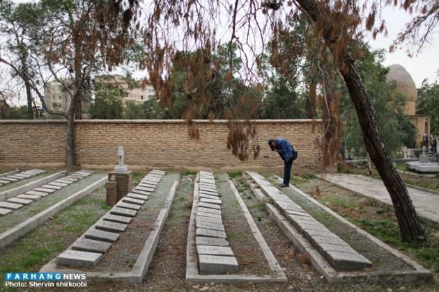 گورستان ارامنه تهران +تصاویر