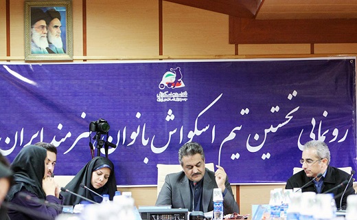 رونمایی تیم اسکواش بانوان هنرمند + تصاویر رونمایی تیم اسکواش بانوان هنرمند + تصاویر