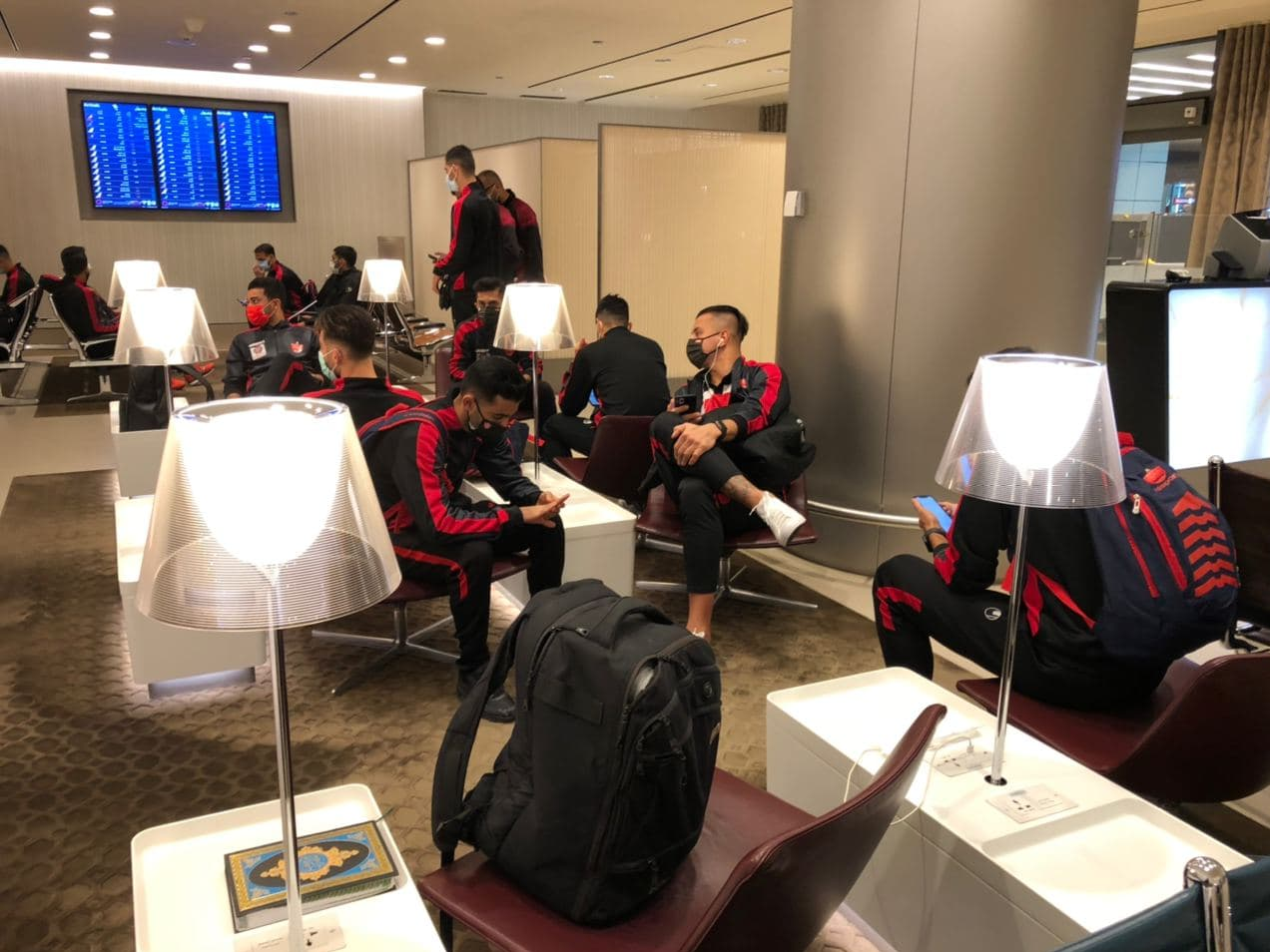 کاروان پرسپولیس به قطر رسید + عکس