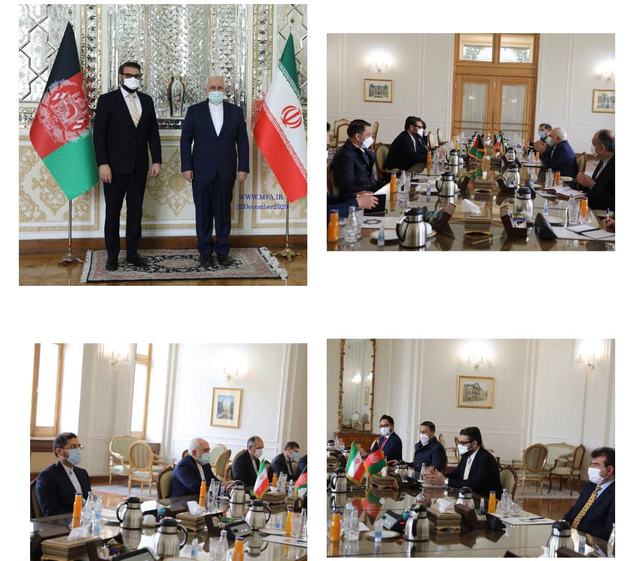 مشاور امنیت ملی رئیس جمهور افغانستان با ظریف دیدار کرد مشاور امنیت ملی رئیس جمهور افغانستان با ظریف دیدار کرد