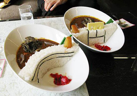 هنرنمایی خلاقانه آشپزان ژاپنی + تصاویر