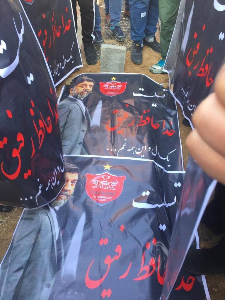 تصویری تلخ از منزل ابدی مرحوم علی انصاریان