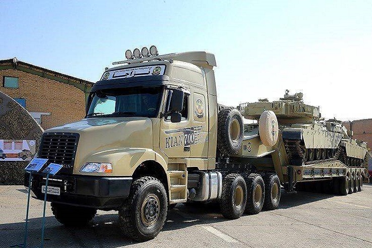 ساخت سری سوم خودروهای فوق سنگین خانواده «کیان» در نزاجا ساخت سری سوم خودروهای فوق سنگین خانواده «کیان» در نزاجا