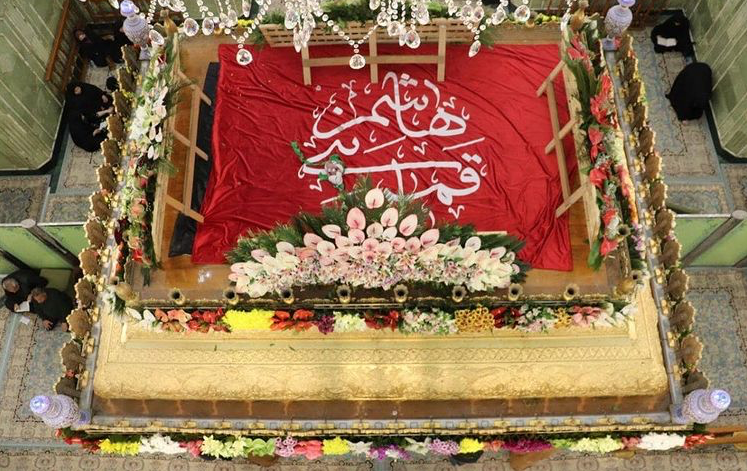 تصاویری از گل‌آرایی حرم‌های مقدس عراق و سوریه به مناسبت حلول ماه شعبان