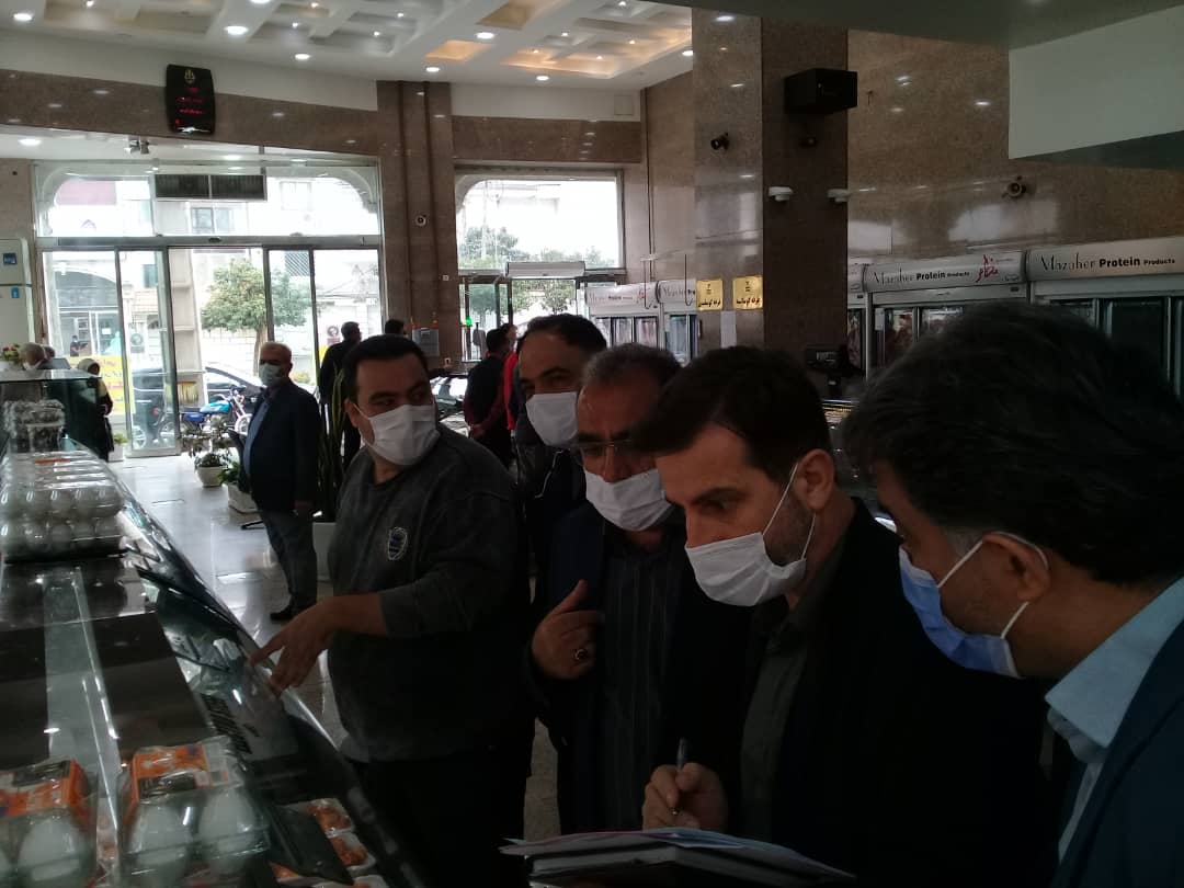 نظارت میدانی بازرسی‌های کل ۴استان از میادین عرضه محصولات غذایی و پروتئینی این استان‌ها