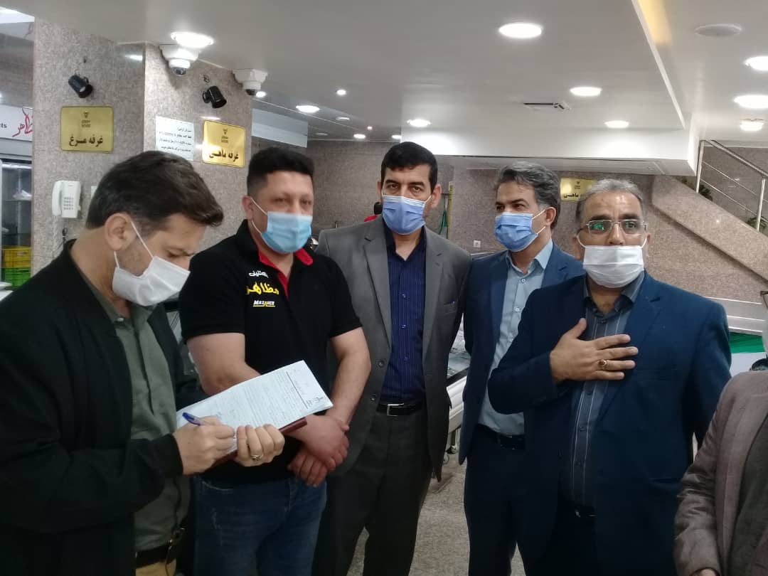نظارت میدانی بازرسی‌های کل ۴استان از میادین عرضه محصولات غذایی و پروتئینی این استان‌ها
