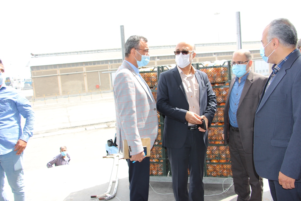 نظارت میدانی بازرسی‌های کل ۴استان از میادین عرضه محصولات غذایی و پروتئینی این استان‌ها