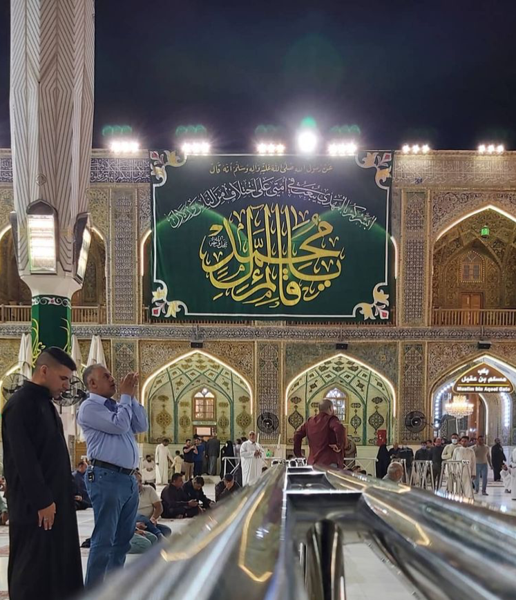 تصاویری از حرم علوی در آستانه نیمه شعبان