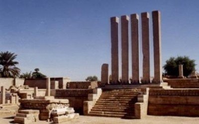 جنگنده های متجاوز عربستان یک اثر باستانی یمن را منهدم کردند